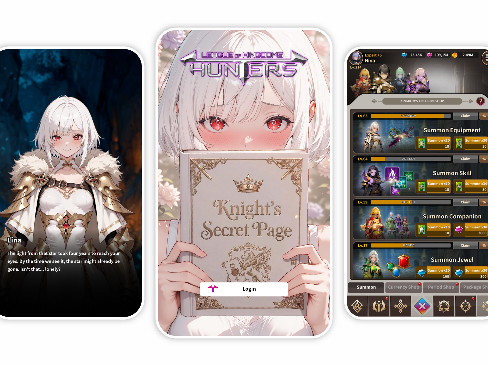 LOKH: character design, in-game UI, and campaign creative